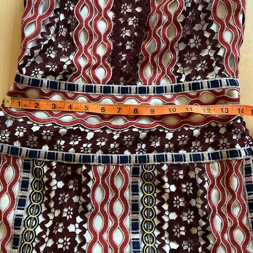 Tory Burch Multicolor Geometric Print Maxi Dress - Picture 14 of 15